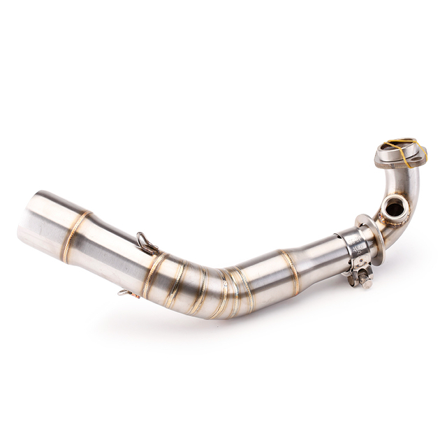 For Vespa Gts 300 GTS300 GTS300 2007-2017 2018 2019 2020 Motorcycle Slip on Exhaust Muffler Mid Tub Gts300 Exhaust Pipe