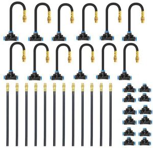 Buses en plastique réglables DaringFish de 8 mm pour système de brumisation en jardinage et en serre - Product Image 2