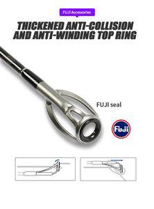 Pieno Fuji parti canna <span class=keywords><strong>da</strong></span> <span class=keywords><strong>Pesca</strong></span> XH xxxh Action <span class=keywords><strong>Pesca</strong></span> in fibra di carbonio canna <span class=keywords><strong>da</strong></span> Spinning in acqua salata 3.2m 3.6m mare Popping canna <span class=keywords><strong>da</strong></span> <span class=keywords><strong>Pesca</strong></span> per Popper - Product Image 6