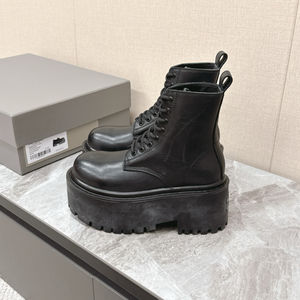 Blcg Strike Series Balincaga Boots Paris Chaussures Luxury Top Designer Chunky Platform 8 cm de hauteur de semelle pour femmes - Product Image 1