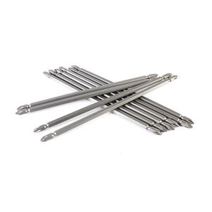 ชุดดอกไขควงฟิลลิปส์แบบสองด้านเคลือบทราย ทำจากเหล็กอัลลอย S2 เกรดอุตสาหกรรม ปลายแม่เหล็กแบบยาว - Product Image 3