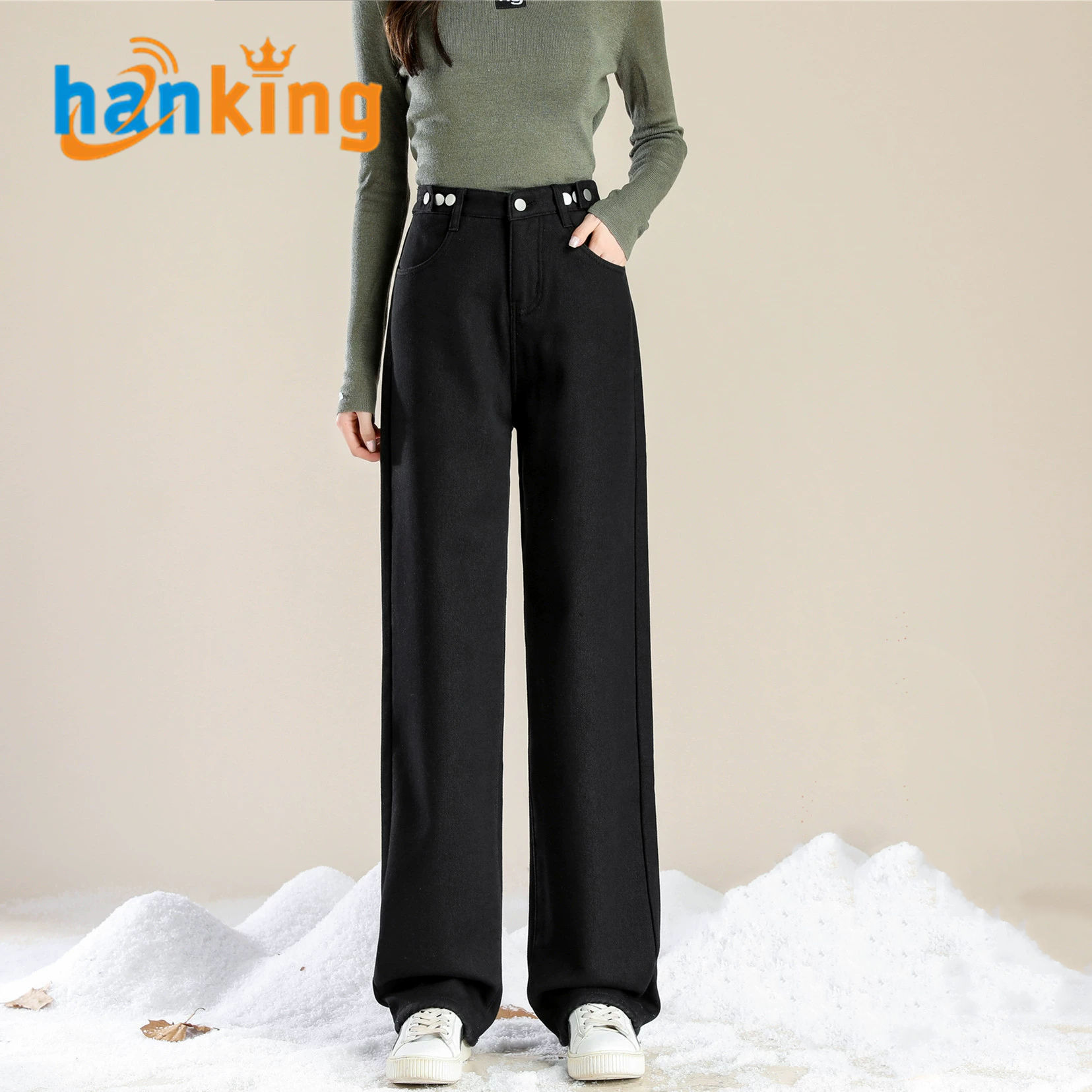 Black-Without Fleece Lined