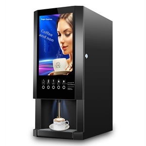 <b>Fully</b> <b>Automatic</b> Commercial Household E30Sw <b>Coffee</b> Milk Tea <b>Machine</b> Three-Material Single-Hot Vending SDK Function Factory Direct - Product Image 1