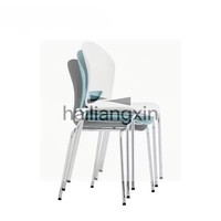 Chaise de réception moderne en plastique pour salle de conférence, formation, réunion, vente, avec un design durable et confortable