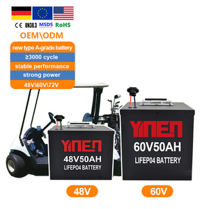 Paquete de Baterías para Motocicleta de 48 V, 60 V, 72 V, 30 Ah, 50 Ah, 60 Ah, Batería de Litio para Bicicleta Eléctrica, Batería de Litio para Scooter YN-LP, Batería de Litio con Sistema de Gestión de Batería Solar - Product Image 4