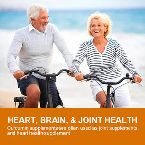90 Cápsulas de Cúrcuma Orgánica con Curcumina y Pimienta Negra de Alta Potencia <span class=keywords><strong>para</strong></span> el Apoyo de las Articulaciones en Adultos, Antioxidante y <span class=keywords><strong>Sistema</strong></span> Inmunológico - Product Image 5