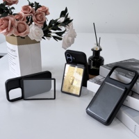 Coque de téléphone iPhone 17 détachable transparente avec fente pour cartes et photos, support fixe, antichoc, en TPU et PC, accessoires de téléphone portable, vente en gros
