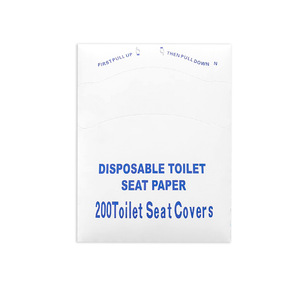 Fundas Desechables para Asientos de Inodoro, Solubles en Agua, Retráctiles, para Hoteles y Hostales, 200 Cajas, Blancas, Personalizables - Product Image 2
