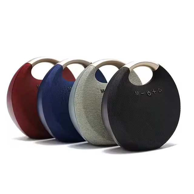 Fabric Surround Sound Wireless BT Speaker Small Soundbar Portable Outdoor Bass Speaker