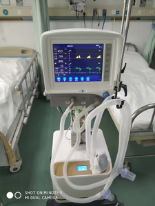 Ventilateur électrique pour soins intensifs, modes programmables, certifié CE Classe II, appareil respiratoire hospitalier, vente directe usine - Product Image 5