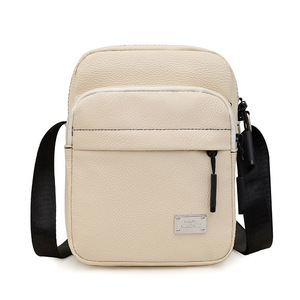 Women's Vertical Square Crossbody Bag Lightweight Layered Design Zipper Closure Everyday Use Spring 2025 YZ8821 - Product Image 5