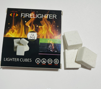 Tablettes allume-feu imperméables blanches de 7,5 g, facilement nettoyables, combustible solide, allume-feu pour le camping, le barbecue, la randonnée, l'extérieur, couvre la chaleur