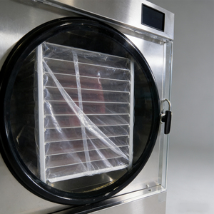 Lyophilisateur en acier inoxydable, machine de lyophilisation sous vide, pompe à chaleur, moteur, équipement de transformation alimentaire de haute performance - Product Image 4