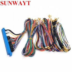 28Pin Blue Jamma Khai Thác <span class=keywords><strong>Arcade</strong></span> Trò Chơi Cocktail Dây Nút Điều Khiển Jamma Trò Chơi Dây Khai Thác - Product Image 6