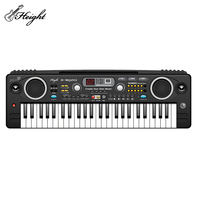 Portable 49-Keys Electric Piano Keyboard Digital Electronic Organ with Portable Features