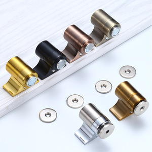 Loquet de porte en alliage de zinc à fixation au sol avec sécurité magnétique puissante pour portes d'entrée et portes en bois - Product Image 1