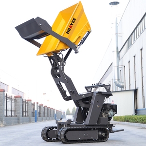 Mini-<span class=keywords><strong>dumper</strong></span> chenillé diesel HUAYEE 800 kg avec benne hydraulique, fabriqué en Chine - Product Image 3