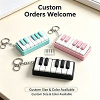 Vashine Clé de piano en forme de caca imprimée en 3D, mini clavier mécanique, jouet anti-stress créatif, jouet sensoriel, décoration, cadeau farfelu