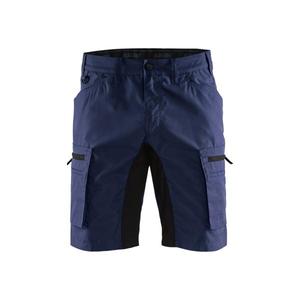 BLAKLADER - 144918458999C46 Pantalones cortos de servicio elásticos Azul marino/Negro-PANTALÓN DE TRABAJO EAN 7330509538531 PANTALONES CORTOS DE TRABAJO - Product Image 1
