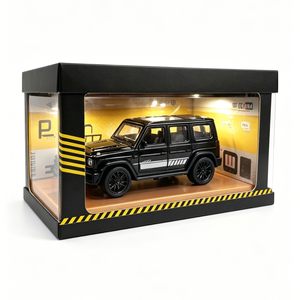 Eli Toys Set Parcheggio per Auto Giocattolo in Scala 1:39 in Lega con Frizione, Illuminazione Realistica e Meccanismo Pull-Back - Giocattolo Educativo Fai-da-Te - Product Image 5