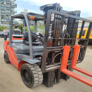 Montacargas Usado <span class=keywords><strong>de</strong></span> Alta Gama, Marca Japonesa Toyota 30, 3 Toneladas, 8FD, EPA CE, Toyota 35, Mini Montacargas <span class=keywords><strong>de</strong></span> <span class=keywords><strong>Segunda</strong></span> <span class=keywords><strong>Mano</strong></span> - Product Image 4