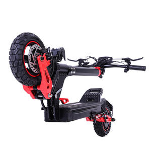 Scooter de montagne adulte ultra-puissant de 11 pouces et 1600 watts <span class=keywords><strong>a</strong></span> <span class=keywords><strong>une</strong></span> vitesse maximale de 50 km/h et dispose d'<span class=keywords><strong>une</strong></span> double suspension avant et arrière - Product Image 4