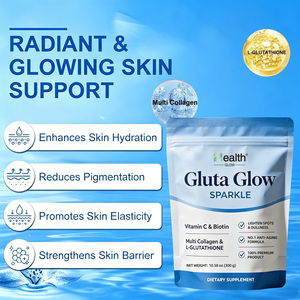 Poudre de glutathion et d'acide alpha-lipoïque OEM pour blanchir et éclaircir la peau, antioxydant, complément alimentaire, marque privée, usine GMP ISO, en vrac - Product Image 4