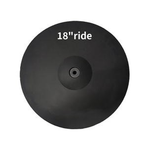 12 "14" 16 "18" 3 khu vực đầy đủ cao su Cymbal với Choke cho trống điện tử bộ - Product Image 1