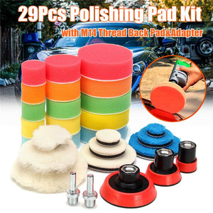 Kit de 29 tampons éponge de polissage pour voiture Whirlwind Blade, roues de détaillage de 1,2 et 3 pouces pour le nettoyage et le cirage automobile - Product Image 2