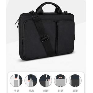 Durable Shockproof Protective <b>Computer</b> Carrying Cover Briefcase Handbags Laptop Slim Sleeve <b>Bag</b> with Front Pocket - Product Image 5