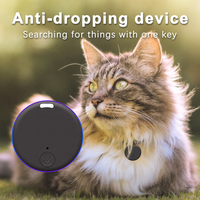 Mini chien GPS Bluetooth 5.0 Tracker Anti perte circulaire pour animal de compagnie 4g portefeuille Intelligent Finder localisateur dispositif de suivi collier de chien