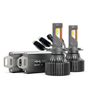 NAO-Accesorios de fábrica de automóviles, luces led MAX3 120W, luz led para faro automotriz h4 para coche - Product Image 4