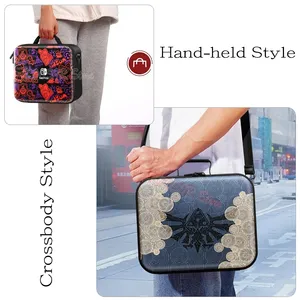 Nouveau Nin Tendo Switch Oled Console étui de transport sac à bandoulière la légende de <span class=keywords><strong>Zelda</strong></span> larmes du royaume thème accessoires de jeu - Product Image 5