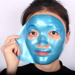 شعار مخصص مستحضرات التجميل والفيتامينات أقنعة ورقة الجمال هلام النفط رقيقة مكافحة الشيخوخة جيلي قناع الوجه الكريستال الجمال الجلد - Product Image 1