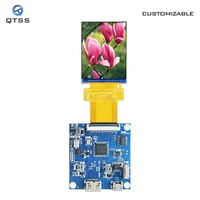 شاشة عرض LCD مقاس 2 بوصة من نوع QTSS TFT IPS مع لوحة لمس سعوية، بدقة اختيارية 480×640، واجهة MCU/SPI، لوحة تشغيل