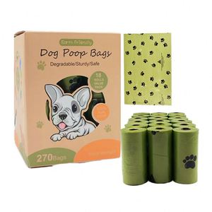 ถุงเก็บมูลสัตว์เลี้ยงคุณภาพสูง รับผลิตแบบ OEM ย่อยสลายได้ทางชีวภาพ - Product Image 2