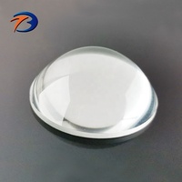 Lentille asphérique optique en silice fondue personnalisée pour verre de projecteur ou lentille de condenseur