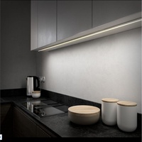 Profil Aluminium LED Anodized Lebar Kecil untuk Lemari, Potongan Panjang Sesuai Pesanan untuk Proyek Pencahayaan Lemari Anggur