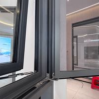 Ventanas de Aluminio a Medida con Rotura de Puente Térmico, Doble Acristalamiento, Certificación Energy Star, Diseño Gráfico para Cocina y Baño