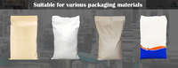 Nähmaschine oder Open Bag Sealing Industrie pulver Maismehl-Verpackungs maschine mit pneumatischer Antriebs verpackungs linie
