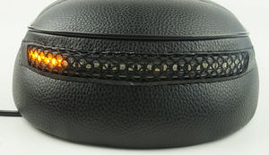 Motocicleta Vintage plana mocoso <span class=keywords><strong>asiento</strong></span> <span class=keywords><strong>Cafe</strong></span> <span class=keywords><strong>Racer</strong></span> bicicleta Retro Scrambler cojín del <span class=keywords><strong>asiento</strong></span> con LED de freno a Singal Luz - Product Image 6