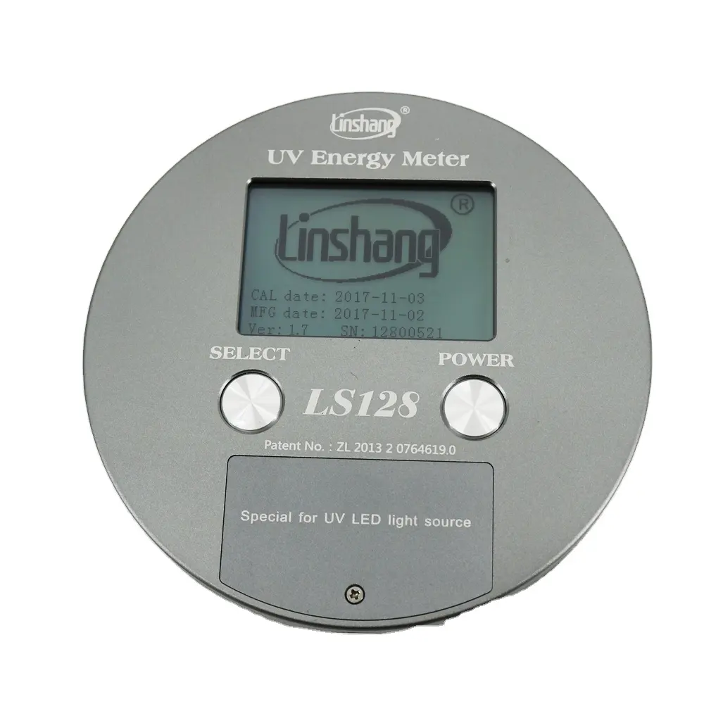 LS128 UV Energy Meter, Ultravioleta Integrador Radiômetro Especial para UV LED faixa de fonte de luz 365nm-405nm