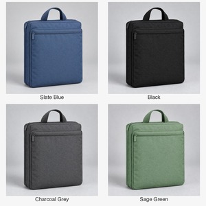 Sac étanche pour la gym et la natation avec deux compartiments zippés 28x35cm, sac pour maillot de bain et vêtements de sport, logo personnalisé - Product Image 5