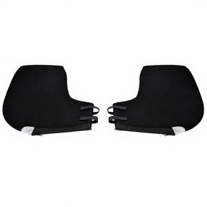 Gants de cyclisme d'hiver ZOYOSPORTS en cuir pour guidon de vélo, tissu T + SBR 3 mm + polaire, doigts entiers, unisexe, coupe-vent - Product Image 3