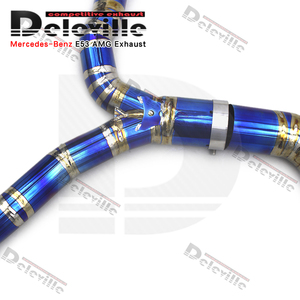 Sistema de <span class=keywords><strong>escape</strong></span> para <span class=keywords><strong>mercedes</strong></span>-benz E53 AMG W213 3,0 T 2019-2023 silenciador de <span class=keywords><strong>escape</strong></span> Catback de rendimiento tubo de <span class=keywords><strong>Escape</strong></span> de titanio - Product Image 3
