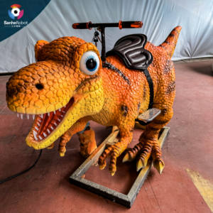 Sanhe Robot S1376003 Balade de dinosaures animatroniques réalistes pour trampoline intérieur/extérieur, parcs et zones d'aventure, utilisation par les jeunes - Product Image 5