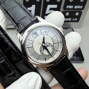 Montre squelette tourbillon haut de gamme pour homme, mouvement automatique, or rose 18 carats, montre-bracelet de luxe pour affaires - Product Image 5
