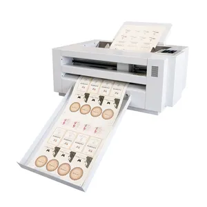 2024 Hot Selling Automatic Feeding Cutting Machine Servo Motor Sheet Sticker Cutter Plotter CCD Digital Die Cutting Machine