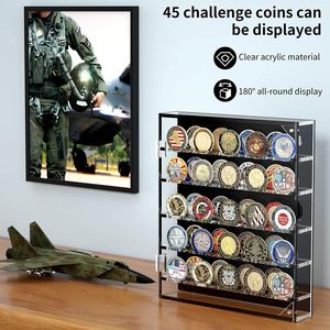 Vente en gros 5 couches clair défi porte-monnaie acrylique vitrine avec étagères amovibles - Product Image 5
