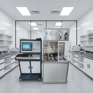 เครื่องทดสอบแรงดันน้ำแบบอัตโนมัติ ISO 1402 สำหรับสายยางแรงดันสูง ชุดประกอบสายยางยางและพลาสติก การทดสอบแรงดันน้ำ - Product Image 4